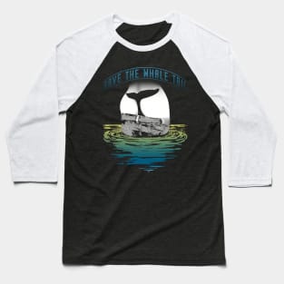 Whale, Thong, Tail, String tanga, Fun, Ocean Baseball T-Shirt